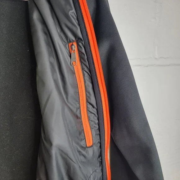 Marmot Men's Small Jacket Coat Black Green Full Zip Polartec - Picture 7 of 11